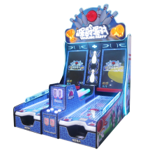 Artbel 2 Players Attractive Coin-Operated Metal Arcade Game Machine-Redemption <b>Bowling</b> Party Lottery Machine US Plug 1 Year - Product Image 6