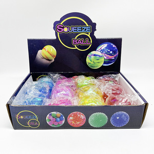 Pelota Antiestrés de TPE, Colorida, con Agua, Juguete Blandito para Niños de 5 a 7 Años, Unisex, para Apretar y Aliviar el Estrés - Product Image 3
