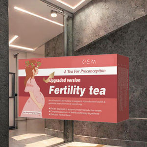 女性のための有機天然子宮デトックス不妊ティービーガンハーバルサプリメント妊娠中の女性のための神聖なハーブ - Product Image 3