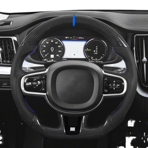 Volant de direction personnalisé en fibre de carbone véritable pour <span class=keywords><strong>BMW</strong></span> E63 E60 M5 E61 E64 525i 530 630 <span class=keywords><strong>650</strong></span> Série 5 Série 6 - Product Image 1