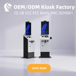 Crtly 27 32 pouces, distributeur automatique de billets, machine en libre-service, accepteur de pièces et de billets, terminal de paiement, borne de paiement, machine de change de devises - Product Image 1