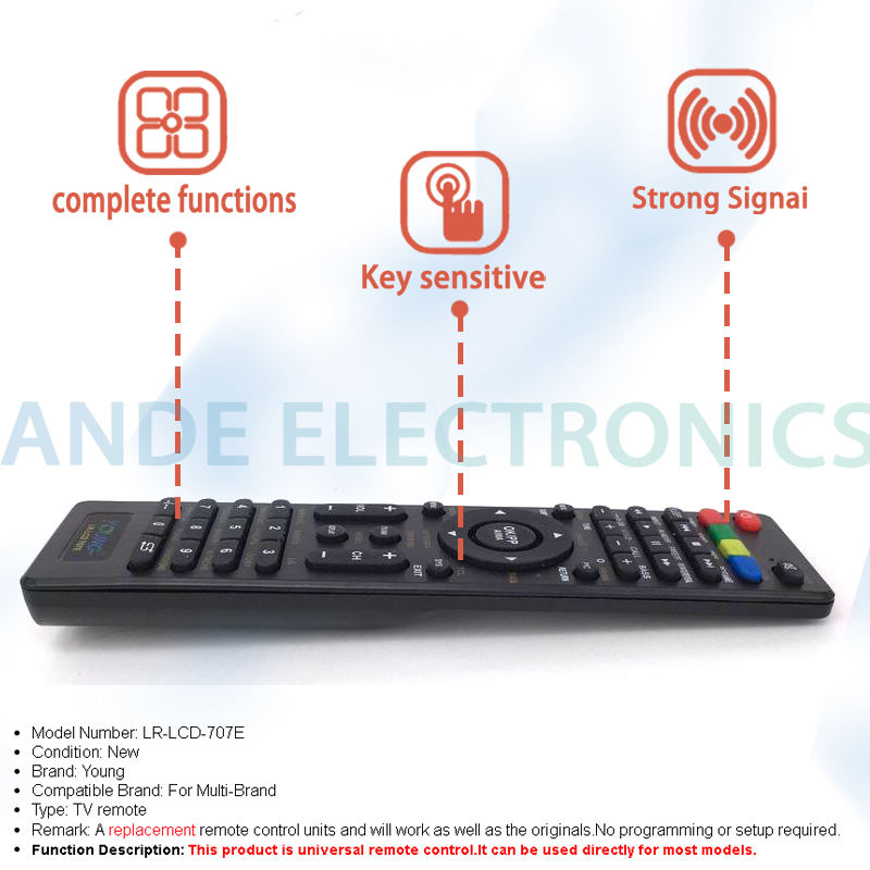 SURENHAP Télécommande Pour Télécommande Universelle De TV Intelligent