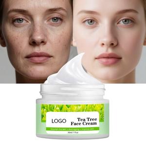 Crème Visage <span class=keywords><strong>Anti</strong></span>-Acné OEM à l'Arbre à Thé, Centella, Niacinamide, Glycérine et Rétinol 30g – Contrôle du Sébum, <span class=keywords><strong>Anti</strong></span>-Imperfections, <span class=keywords><strong>Anti</strong></span>-Rides, Raffermissante, Végane - Product Image 2