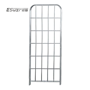 Récipient de rouleau de stockage de treillis métallique à 2 côtés en acier métallique de personnalisation de haute qualité - Product Image 4