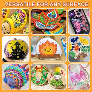 Set di 36 Pennarelli Acrilici con Inchiostro di Ricarica, Pennarelli per Vetro e Acrilico per Bambini, Pennarelli Spray - Product Image 4