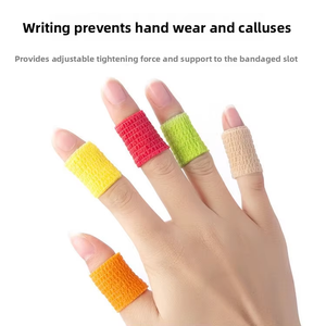 <span class=keywords><strong>Bande</strong></span> <span class=keywords><strong>de</strong></span> soutien pour l'écriture au doigt, protection des doigts, anti-friction, anti-callosités, auto-adhésive, élastique, pour le sport, protection des articulations, non tissée - Product Image 4