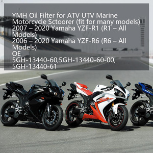 Lọc dầu OEM 5GH-13440-60-00 dành cho xe máy Yamaha Marine Scooter R1 R6 FZ6 FZ1 FJR1300 YZFR1 Wolverine Kodiak ATV UTV - Product Image 4