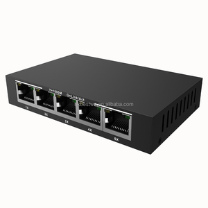 Good Price Mini Type Metal <b>Case</b> 5GE <b>Switch</b> 5-Port 10/100/1000Mbps Unmanaged Ethernet <b>Switch</b> - Product Image 5