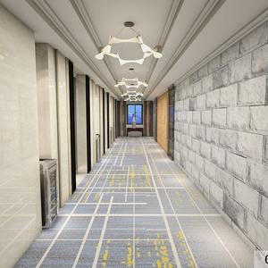 Tapis Akmin tressé sur mesure, fabriqué à la machine, pour salle de réunion, antidérapant, durable, écologique, résistant à l'eau - Product Image 4