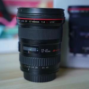 Lente de Cámara con Zoom Gran Angular <span class=keywords><strong>Canon</strong></span> EF 17-40mm F4L USM para <span class=keywords><strong>Canon</strong></span> <span class=keywords><strong>700D</strong></span> 80D 5D Mark III - Product Image 1