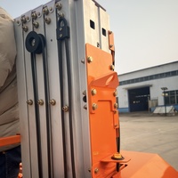 7,5 m Kendinden Tahrikli Elektrikli Dikey Mastlı Platform Depo Bakım Kiralama İçin