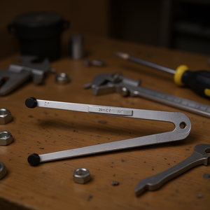 Herramienta de calibración de tuercas 281 C para medición de precisión, longitud ajustable. - Product Image 3