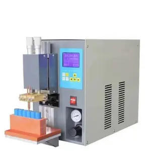 18650 Pneumatic Desk-Top Capacitive Discharge Spot Welding Machine for Battery Cylindrical Cell