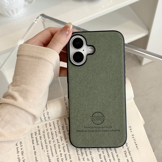 Business Skin PU Leather Phone Case Shell for iPhone 16 15 14 13 12 11 Pro Max 7 8 Xs Xr Mobile Phone Accessories
