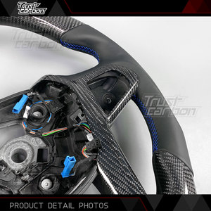 Volante in Fibra di Carbonio Personalizzato di Alta Qualità per BMW Serie 3 5 6 7 Modello Lusso Alpina B7 XDrive 750i GT G11 G12 <span class=keywords><strong>G20</strong></span> <span class=keywords><strong>G30</strong></span> - Product Image 4