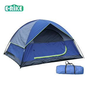 <span class=keywords><strong>Tenda</strong></span> Familiare E-RIKE per 3-4 Persone, Portatile, a Doppio Strato, <span class=keywords><strong>in</strong></span> Poliestere Impermeabile, Montaggio Rapido, <span class=keywords><strong>Tenda</strong></span> Automatica <span class=keywords><strong>in</strong></span> Fibra di Vetro - Product Image 1