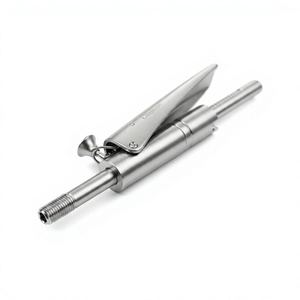 Optitech Healthcare Chopch Instrument chirurgical dentaire manuel, poignée moletée argentée, Classe II, certifié CE, qualité chirurgicale, garantie 3 ans - Product Image 1