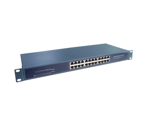 Commutateur réseau Gigabit 16 ports à vente chaude en usine avec QoS VLAN, boîtier en fer, 16 ports RJ45, pour centre de données, commutateur Ethernet - Product Image 1