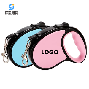 Laisse pour animaux de compagnie pour chiens de petite et moyenne taille, laisse rétractable automatique réglable en ABS, modèle 50, fabriquée dans le Zhejiang - Product Image 1