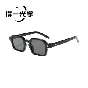 <b>Square</b> <b>Sunglasses</b> Black UV400 PC <b>Frame</b> Unisex Outdoors Cycling Driving - Product Image 1