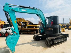 รถขุดไฮดรอลิก Kobelco SK75 ของแท้ ขายดี สภาพดี ไม่มีการรั่วไหล ไม่มีการเลื่อนหางขณะหมุน พร้อมจัดส่งทันที - Product Image 3