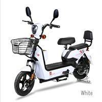 Vélo Électrique Urbain pour Adultes, Moteur Arrière Brushless 48V 20Ah 350W, 6 Vitesses, Capteur Numérique, Batterie Plomb-Acide, Vente en Gros Usine