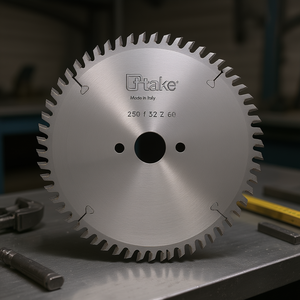 Lame de scie circulaire Ttake 250 mm 32 Z 60 dents pour aluminium et alliages légers - Product Image 3