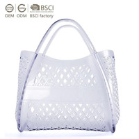 Sacs fourre-tout en PVC transparent légers et confortables pour femmes, sac de plage imperméable