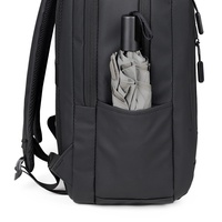 Sac à dos professionnel unisexe, sacoche pour ordinateur, sac de voyage 20-39L, imperméable, fermeture éclair en PU, livraison directe d'usine, design de logo personnalisé