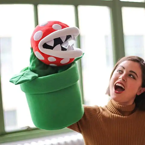 Marioneta de Mano Gigante Personalizada de Planta Piranha, Divertida, Suave, Rellena de Algodón PP, Ideal para la Educación Infantil y para Contar Historias, ¡Excelente Idea de Regalo! - Product Image 2