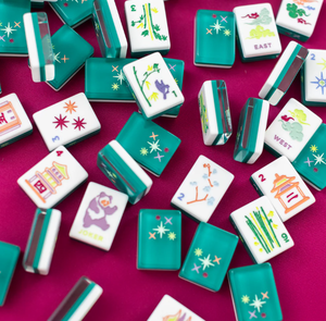 Customized Luxury American Acrylic <b>Mahjong</b> <b>Set</b> 166 160 Tiles Travel <b>Mahjong</b> Singapore <b>Mahjong</b> - Product Image 6