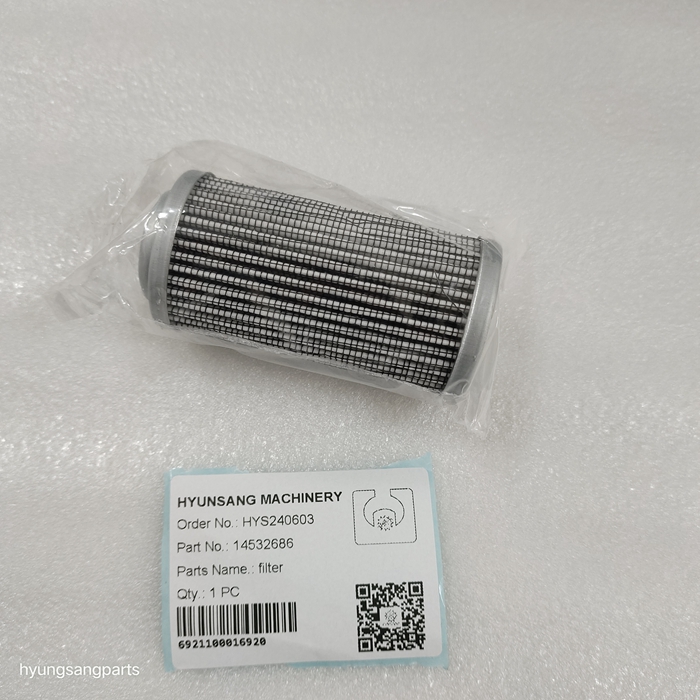 Hyunsang Construction Machinery Parts Excavator Filter 14532686