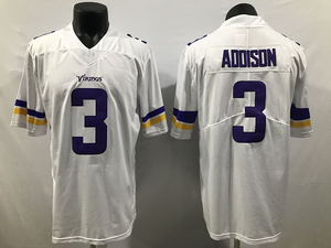 Großhandel American Football Trikot Auf Lager American Jersey #87 Hockenson Minnesota Vikings Custom Stickerei Fußball trikot - Product Image 4