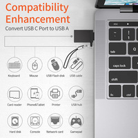 Connecteur USB C OTG haute vitesse 5Gbps transfert de données mâle type-c à 3.0 USB femelle OTG adaptateur convertisseur pour USB C OTG adaptateur