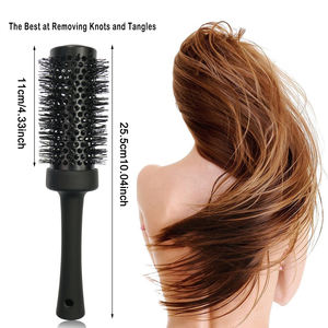 2024 meilleure vente revêtement céramique baril et nid d'abeille évent <span class=keywords><strong>brosse</strong></span> à cheveux résistant à la chaleur Nylon naturel poils <span class=keywords><strong>de</strong></span> <span class=keywords><strong>sanglier</strong></span> <span class=keywords><strong>brosse</strong></span> à cheveux <span class=keywords><strong>en</strong></span> gros - Product Image 3