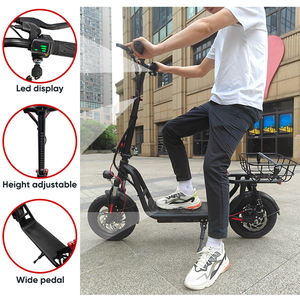 Vélo cargo électrique à 2 roues 36V 500W, 7 vitesses, avec dérailleur, vélo cargo électrique pour le transport de marchandises - Product Image 3