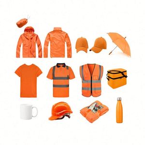 Design OEM Manufacturers Custom Safety Work <b>t</b> Shirt Promotion Business Gifts Set One-stop Shopping Promotional Items with logo - Product Image 2