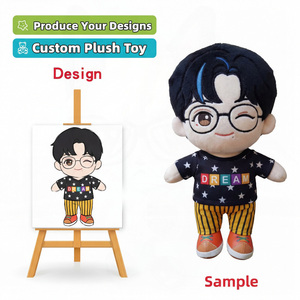 Proveedor de Muñecos de Peluche Personalizados, Camiseta de Dibujos Animados DREAM, Mercancía de Moda para Niños, Artículos Lindos, My Melodi, Juguetes de Peluche Hechos a Medida - Product Image 1