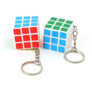 Kubus teka-teki ajaib Mini <span class=keywords><strong>3</strong></span> cm dengan gantungan kunci, berbagai kesulitan permainan asah otak - Product Image 1