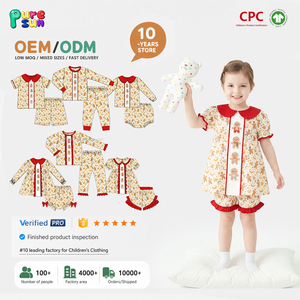 Puresun Trade Assurance, vêtements pour enfants 100% coton, col Peter, imprimé bonhomme en pain d'épices de Noël, ensembles de vêtements pour garçons de 8 à 9 ans - Product Image 3