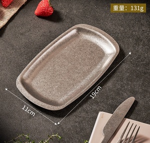 Plateau de service empilable en acier inoxydable de style coréen, plateau à collation en métal anti-déformation pour <span class=keywords><strong>restaurant</strong></span> coréen, bar, café, maison - Product Image 3
