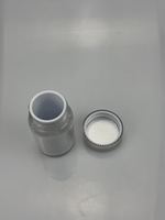 Bouteille en acrylique à double paroi épaisse, de qualité alimentaire, sans BPA, vide, pour pilules, comprimés, poudre, emballage de luxe pour compléments alimentaires