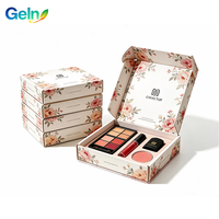 Boîte cadeau en carton ondulé kraft personnalisée de qualité supérieure avec logo pour ensemble de beauté, vente en gros en usine