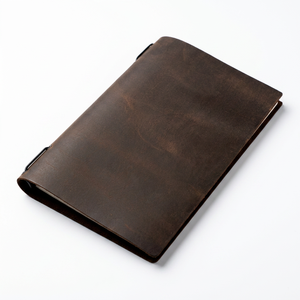 Customized Genuine Leather Menu Holder Luxury Restaurant Menu <b>Folder</b> Real Leather Menu Cover Cafe <b>Binder</b> LMC-0143 - Product Image 1