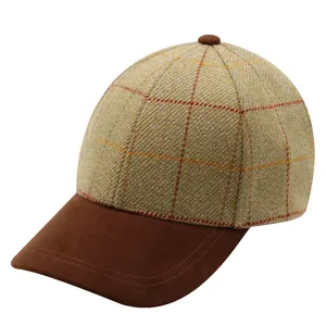 Berretto da Baseball di buona qualità alla moda con pelliccia di lana cappello da donna invernale spesso con cappello sportivo all'aperto