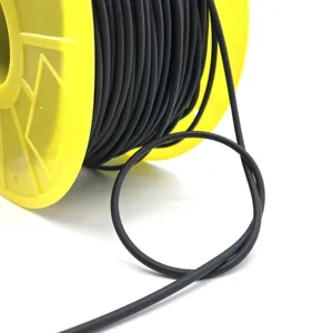 Rubber Cords FKM HNBR NBR EPDM black flexible cord thick high strgenth rubber cord