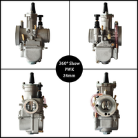 PWK24 OKO PWK Carburateur Carb Avec Power Jet pour PWK 28mm KX85 KX100 Quad Scooter Dirt Pit ATV PRO Moto Scooter Vélo