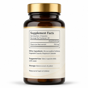 Complément alimentaire de blanchiment avancé NR à base de niacinamide, sans produits laitiers, végétalien, halal, personnalisé par OEM, de qualité supérieure, pour femmes enceintes - Product Image 2