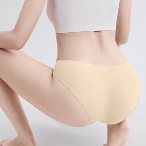Biancheria intima senza cuciture del cavallo di grafene per le donne No Show mutandine <span class=keywords><strong>invisibili</strong></span> <span class=keywords><strong>slip</strong></span> Bikini morbido elasticizzato 6 Pack accolto - Product Image 3
