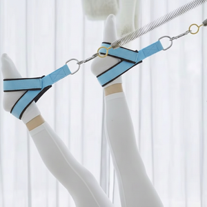 Dây tập Pilates Senya có đệm, chất liệu cotton, màu đen, mềm mại, dùng cho máy tập Pilates Reformer, phòng tập Pilates, sử dụng cá nhân, bền, dày, chống trơn trượt. - Product Image 5